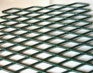 Rede de malha de arame expandida de metal de 0,3 mm a 8 mm por imersão de plástico à prova de corrosão